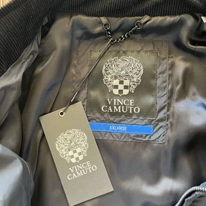 Diamond quilted men’s sports jacket